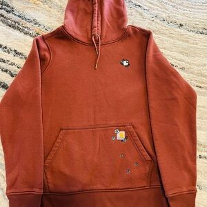 Carhartt Unisex Embellished Hoodie  EUC